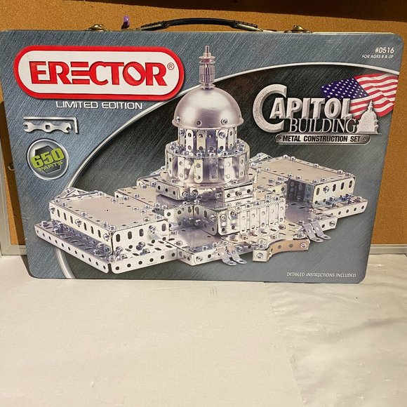 Meccano Other - New Meccano Erector Limited Edition Capitol Bldg.